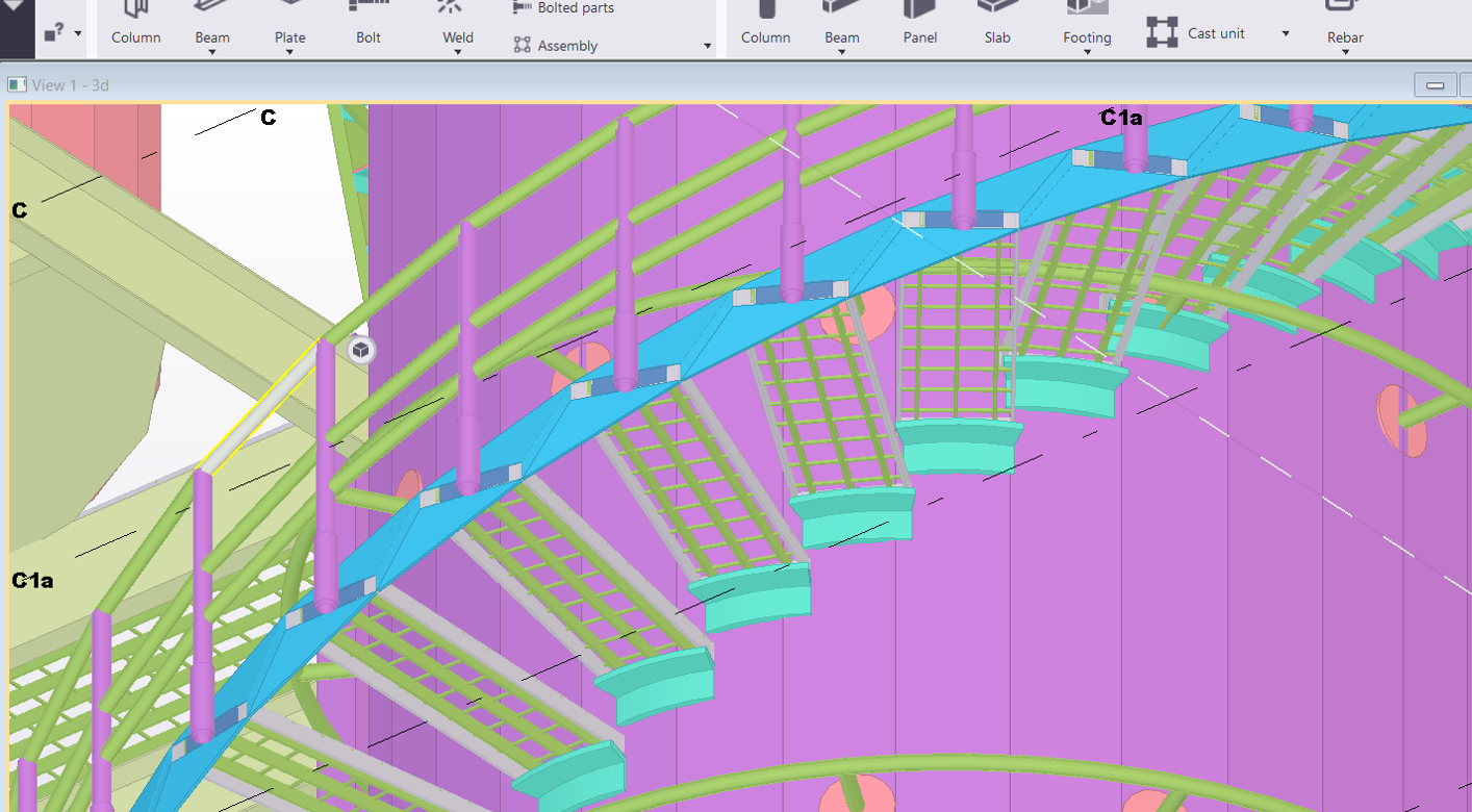 Detalles del Tekla 2 | Tekla Structures